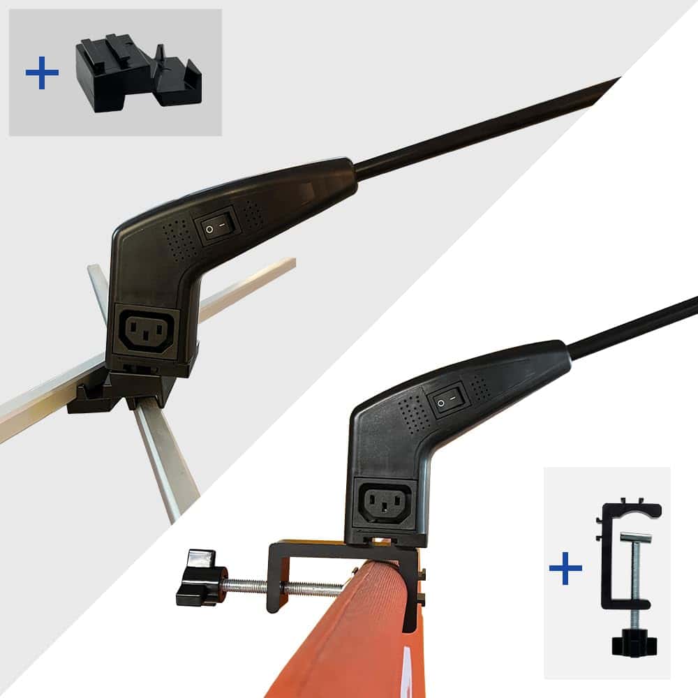 2pcs Luces de Exhibición Negras Displayfactory Conectables - Imagen 6