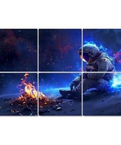 Paneles Acústicos de Arte Estelar Aislamiento Calidez Llama