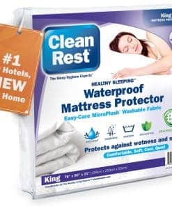 Protector de sábana ajustable -Blanco