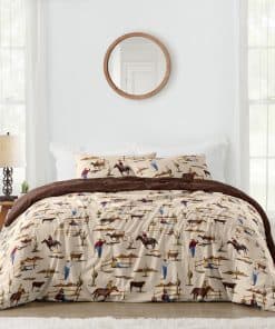 Juego de Edredón Sweet Jojo Designs Cowboy del Oeste Marrón