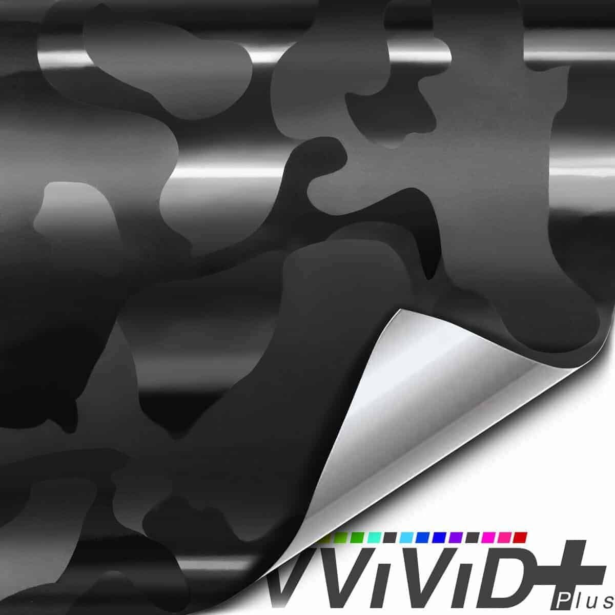 VViViD+ Vinilo de Camuflaje Multi Acabado Stealth Negro con - Imagen 7