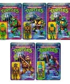 Super 7 Figura de Acción de las Tortugas Ninja Adolescentes