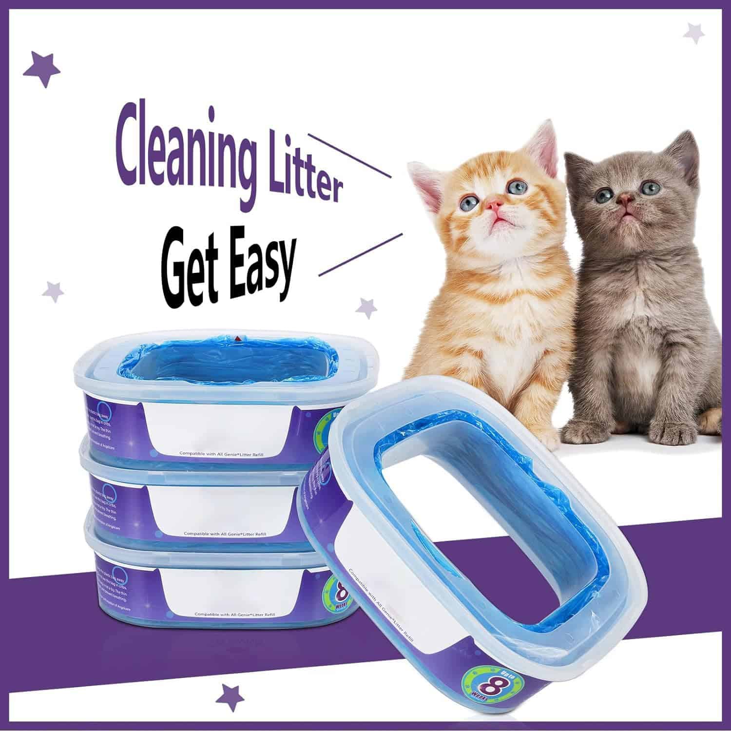 Recargas de arena para gatos (Paquete de 2) Compatible con - Imagen 3