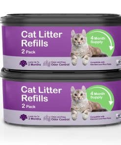 Recargas de arena para gatos (Paquete de 2) Compatible con