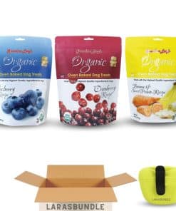 Paquete Variado de Golosinas Orgánicas para Perros Grandma