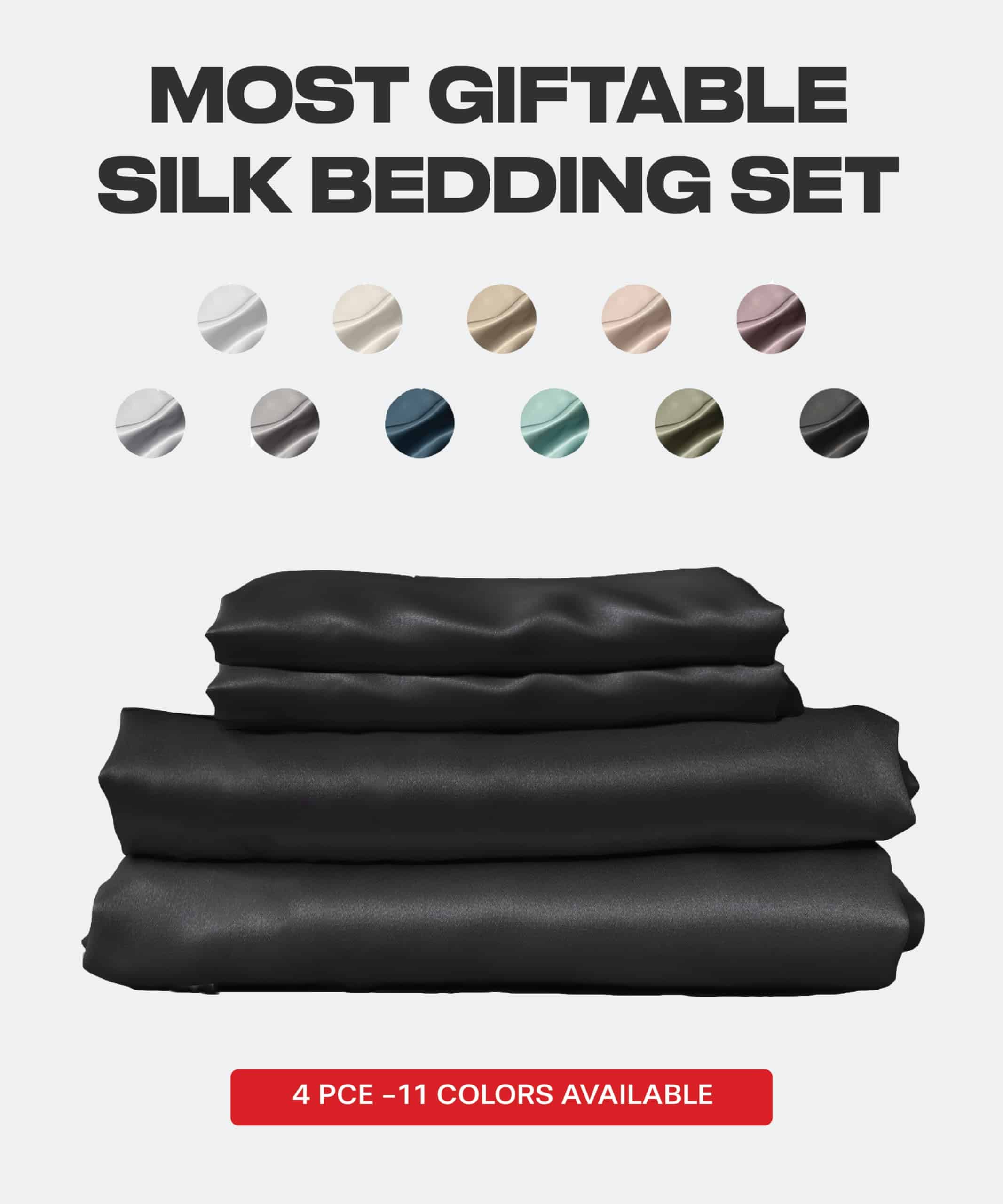 Juego de Sábanas de Seda 100% de Morera | Sábanas de Seda - Imagen 4