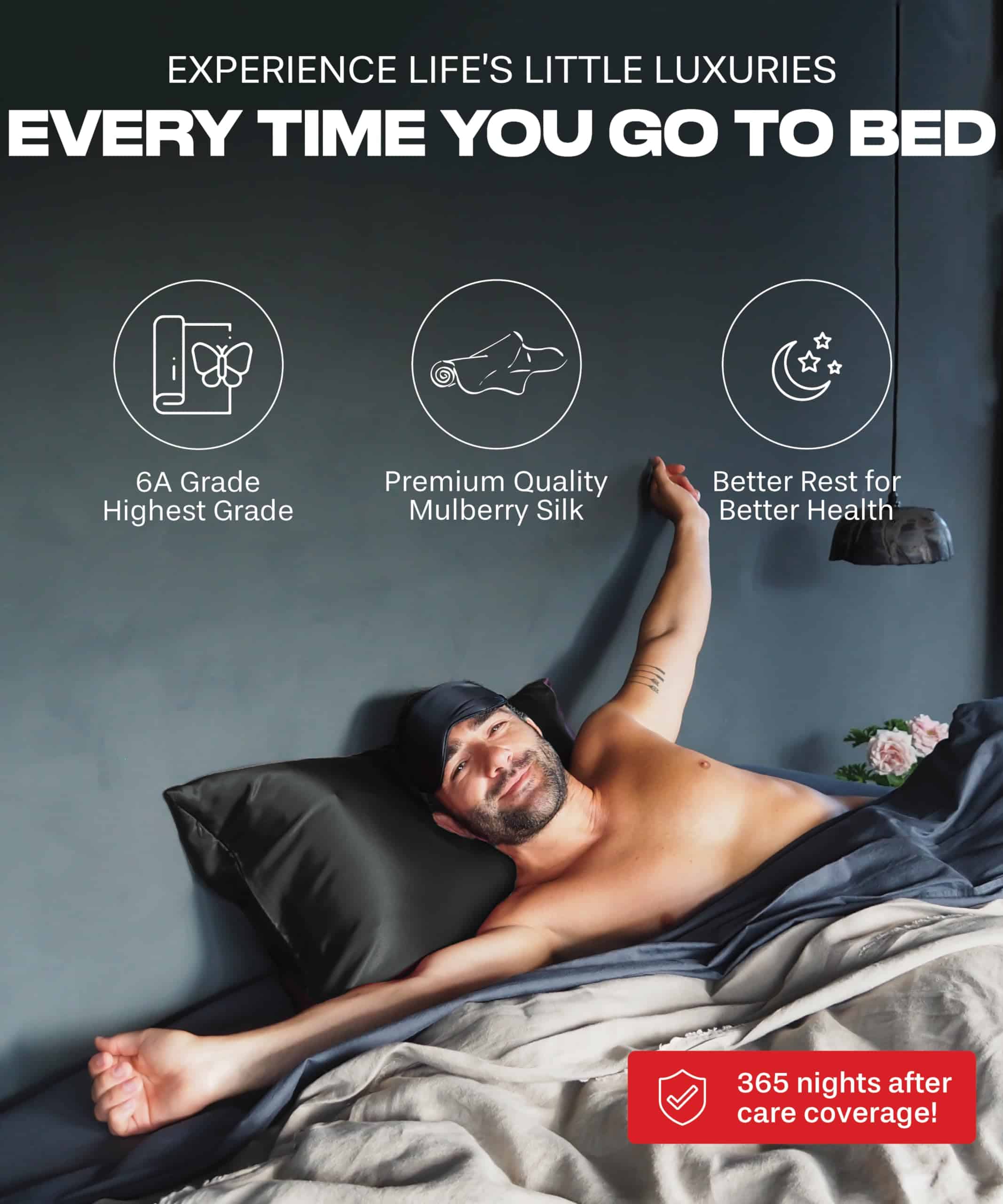 Juego de Sábanas de Seda 100% de Morera | Sábanas de Seda - Imagen 5