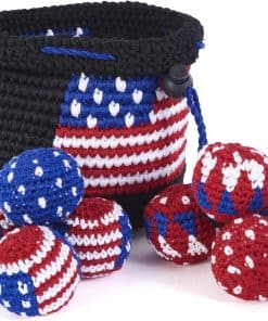 Juego de Mini Canasta Buena ONDA Hacky Sack - Kit de