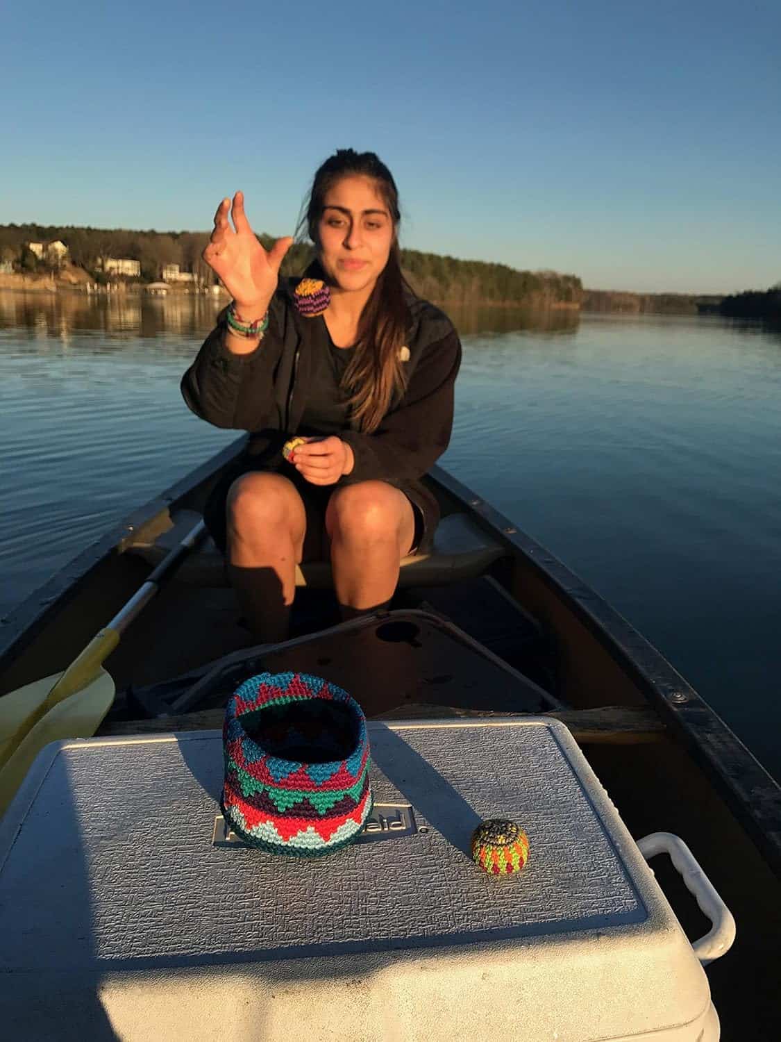 Juego de Mini Canasta Buena ONDA Hacky Sack - Kit de - Imagen 5