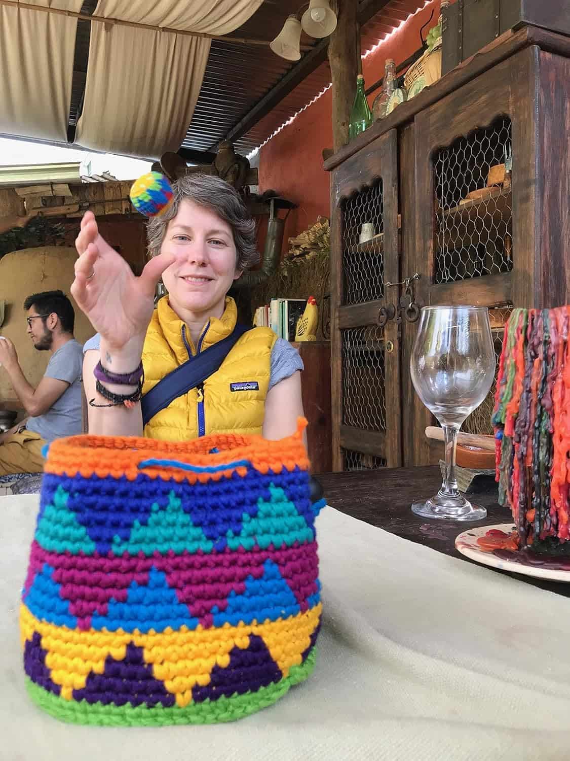 Juego de Mini Canasta Buena ONDA Hacky Sack - Kit de - Imagen 4