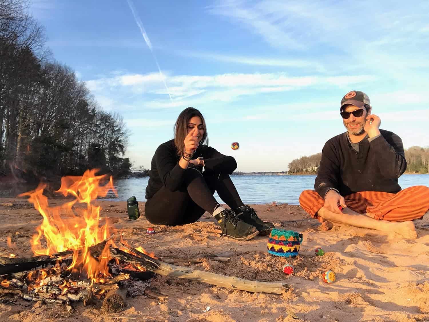 Juego de Mini Canasta Buena ONDA Hacky Sack - Kit de - Imagen 6