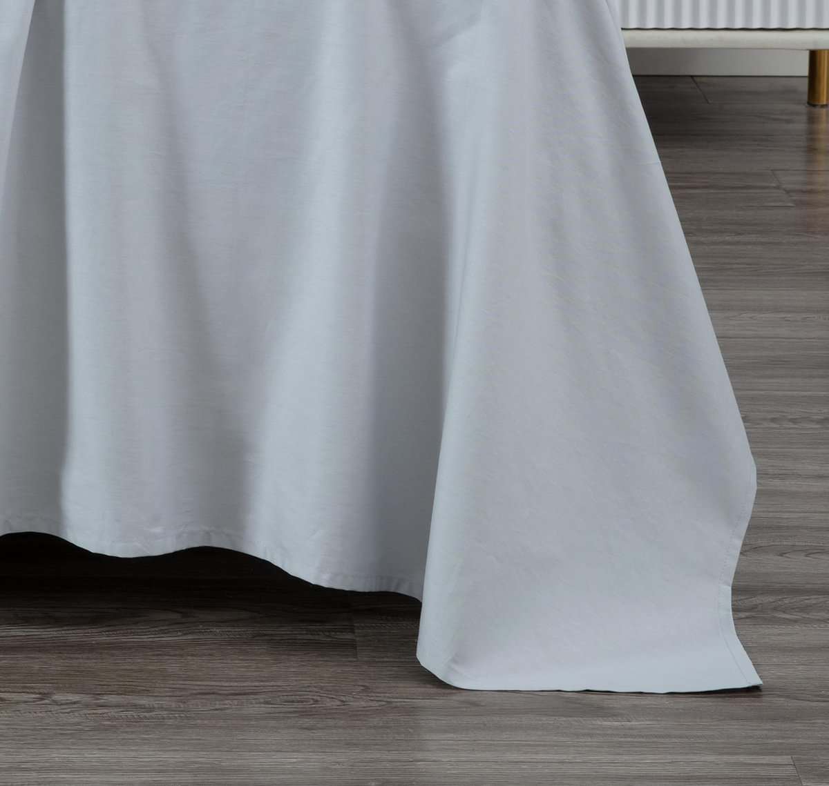 Juego de sábanas Chezmoi Collection Solid Silver Gray 250TC - Imagen 5