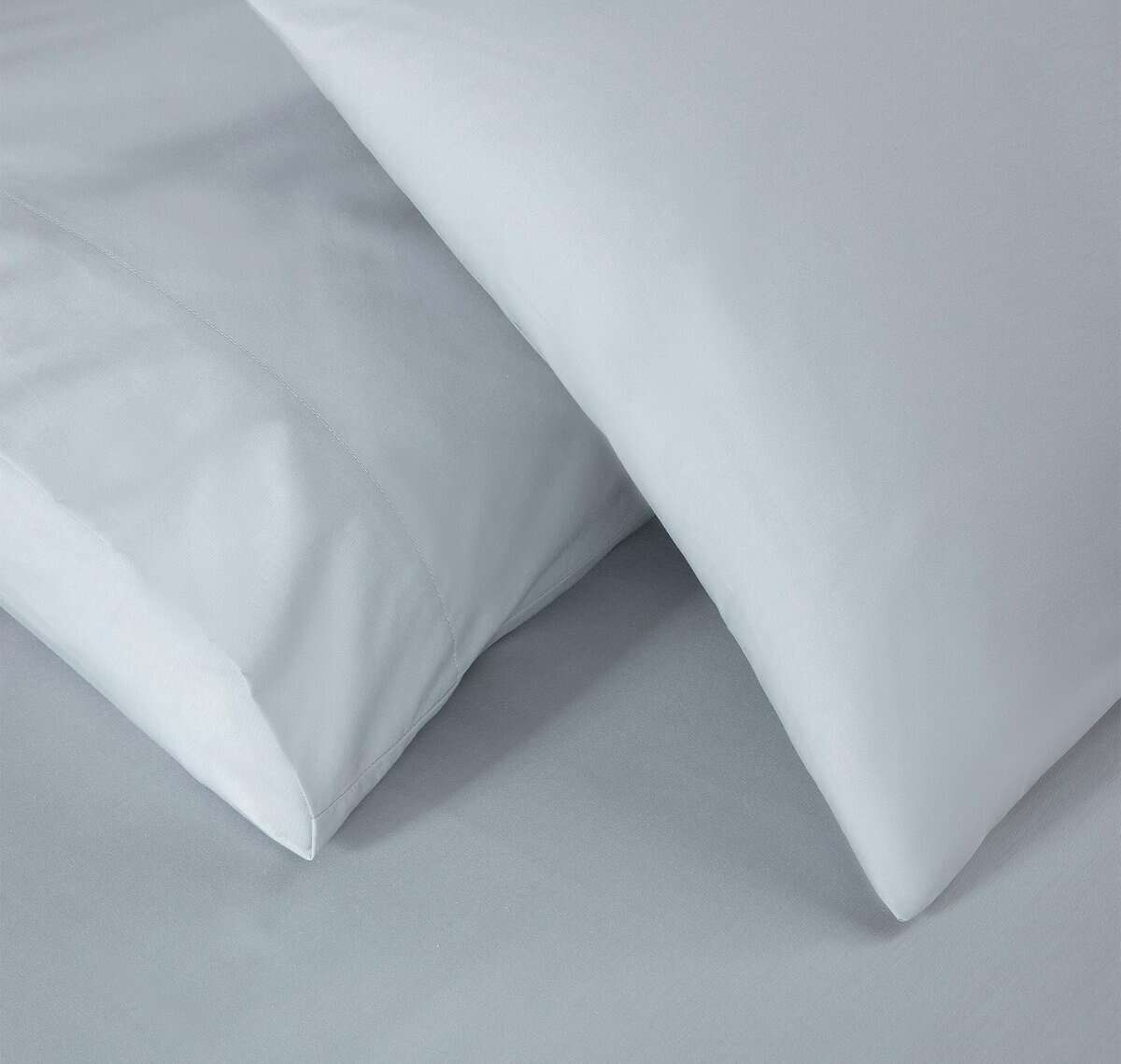Juego de sábanas Chezmoi Collection Solid Silver Gray 250TC - Imagen 4