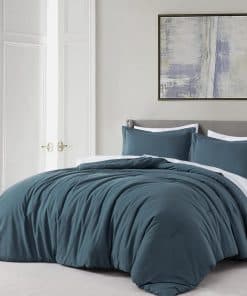 Set de Edredón de Algodón Sólido Chezmoi Collection, Tamaño