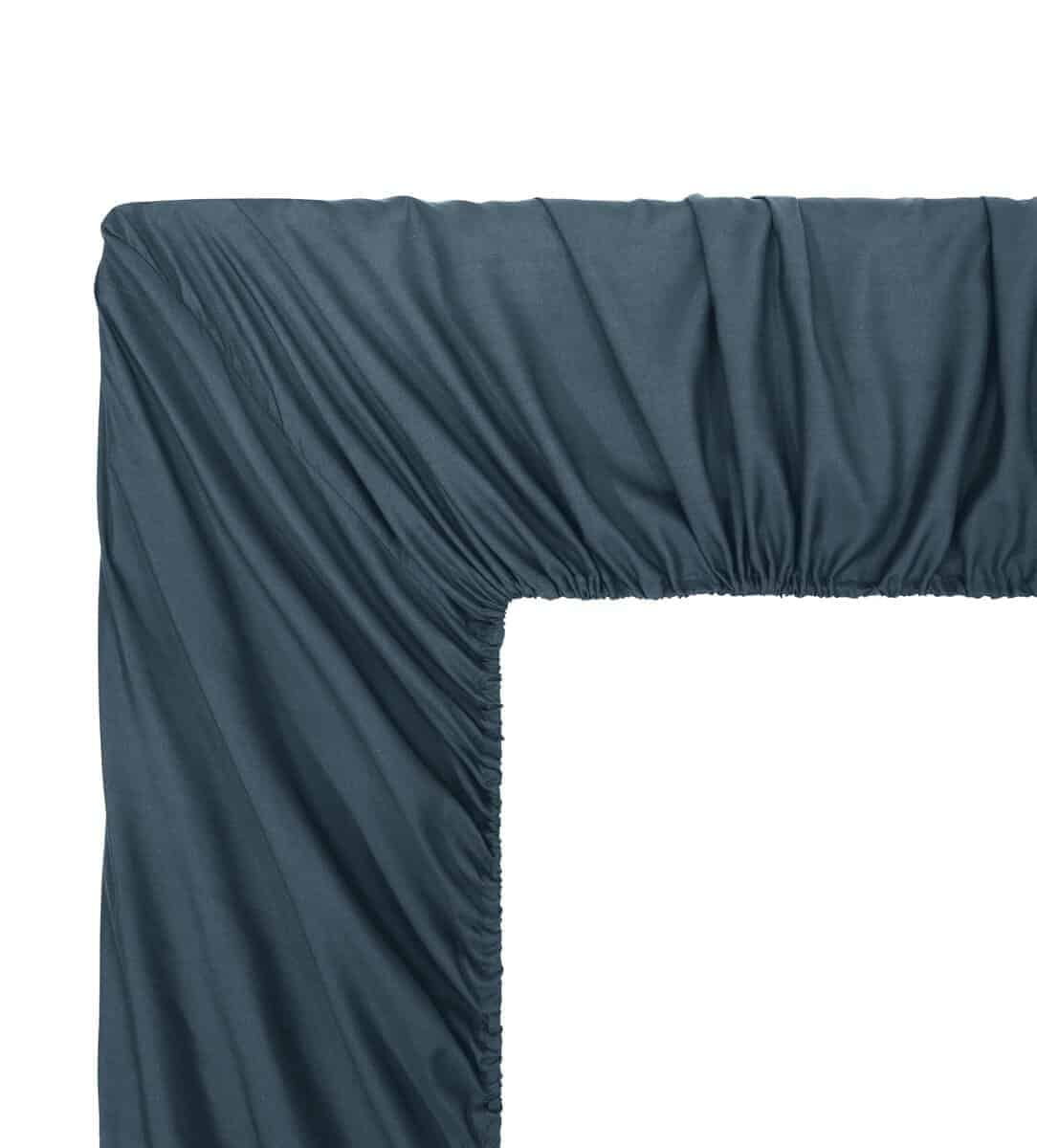 Juego de Sábanas Chezmoi Collection Sólido Azul China 250TC - Imagen 9