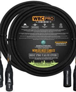 2 Unidades - 10 pies - Cable Ultra-Silencioso