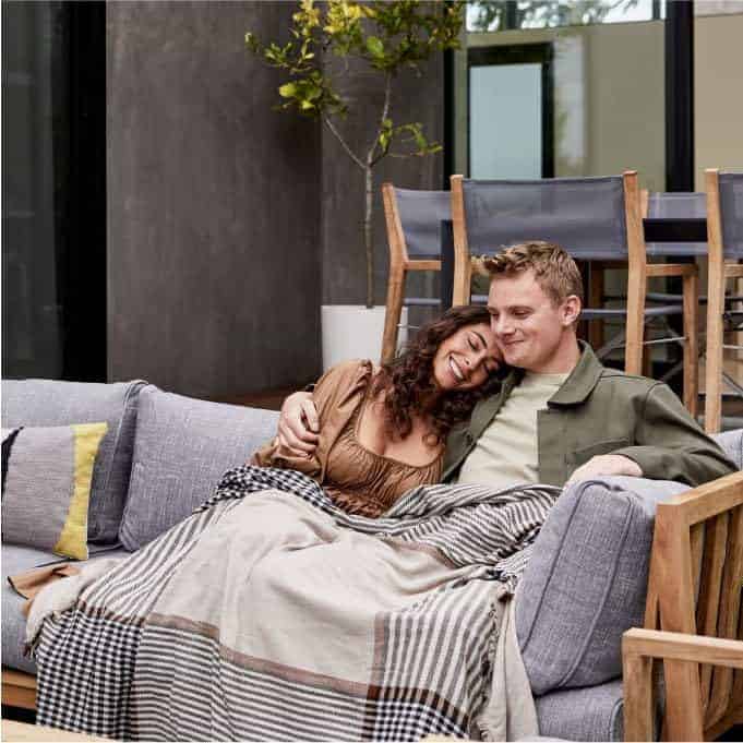 Manta de exterior con capa protectora contra insectos y - Imagen 4