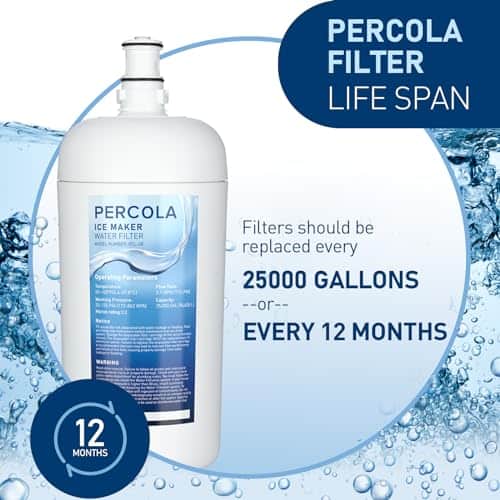 Filtro de agua para fabricadores de hielo PERCOLA HF40-S, - Imagen 4