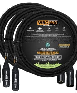 3 Unidades - 10 Pies - Cable Estrella Cuádruple