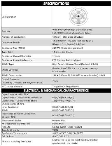 Cable Balanceado Star-Quad Ultra-Silencioso Ultra-Flexible - Imagen 5