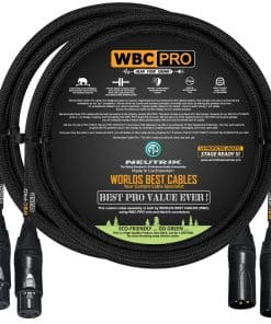 2 Unidades - 6 Pies - Cable Star-Quad Ultra-Silencioso