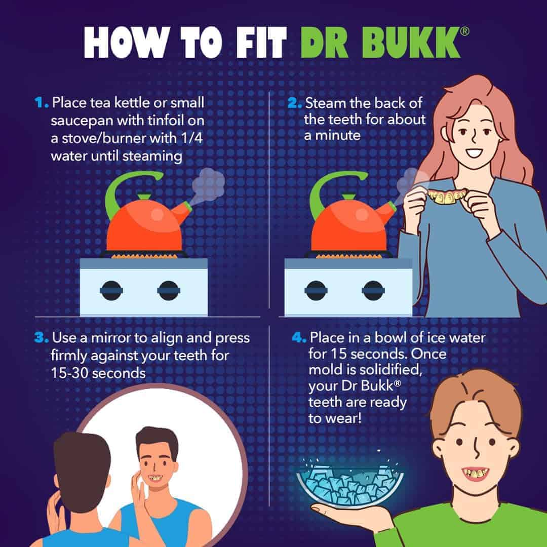 Dientes Divertidos Estilo Hollywood Realistas Dr Bukk - She - Imagen 7