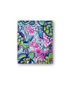 Manta suave y acogedora Southern Couture Sea Turtle Floral