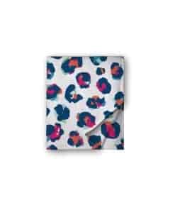 Manta de lana suave y acogedora con diseño audaz de