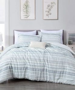 Juego de conforter Boho Clip Jacquard de 6 piezas Chezmoi