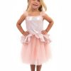 Vestido de princesa Tutu Little Adventures Rose Gold -