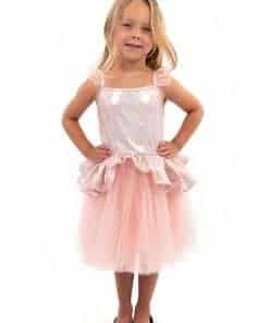 Vestido de princesa Tutu Little Adventures Rose Gold -