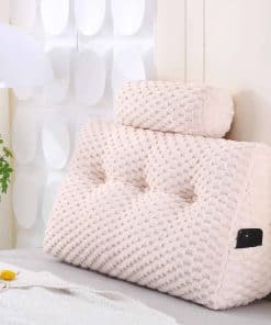 Almohada de Cabecera Ziihome + 2 Almohadas de Cilindro