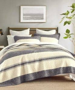 Juego de Edredón de Algodón QuiltMuse Tamaño King - 3