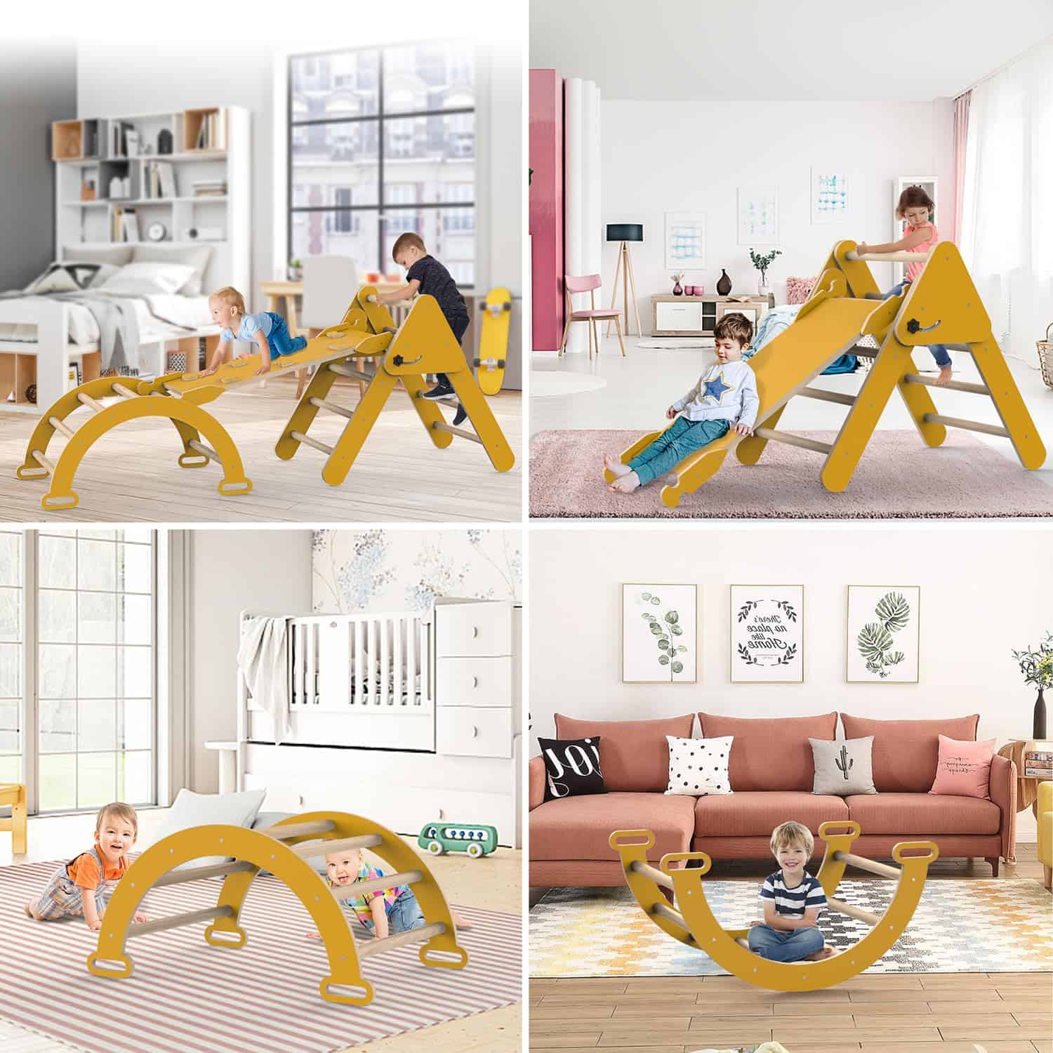 UROSULO Juguete de Escalada para Niños Pequeños en - Imagen 8