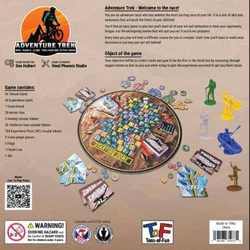 Juego de tablero de aventura Tons-of-Fun Trek - Nuevo juego - Imagen 3