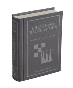 Juego de Damas y Backgammon Edición Vintage Librero de WS