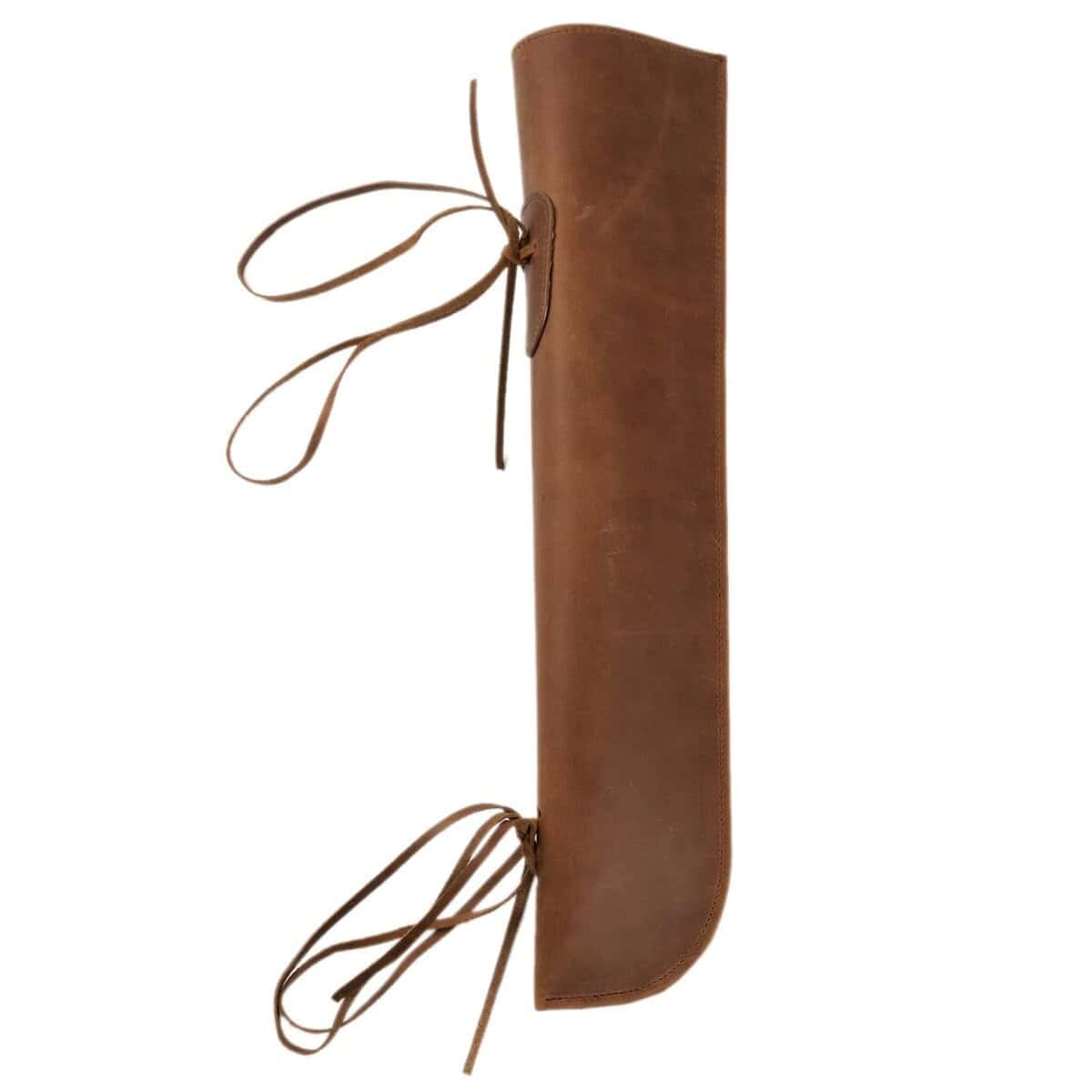 Estuche de Arco para Bajo de Cuero Genuino Crazy Horse - - Imagen 3