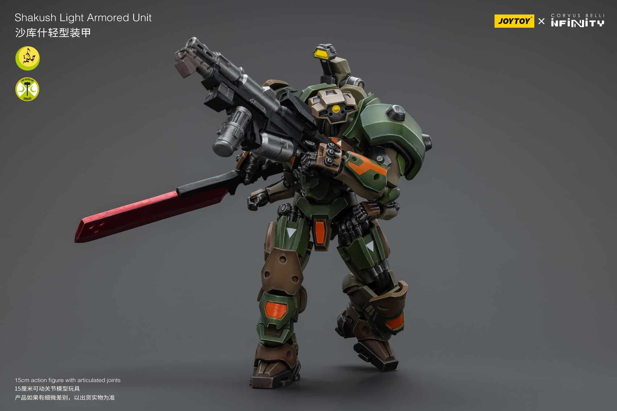 Figura de acción JoyToy Infinity Shakush Light Armored Unit - Imagen 10