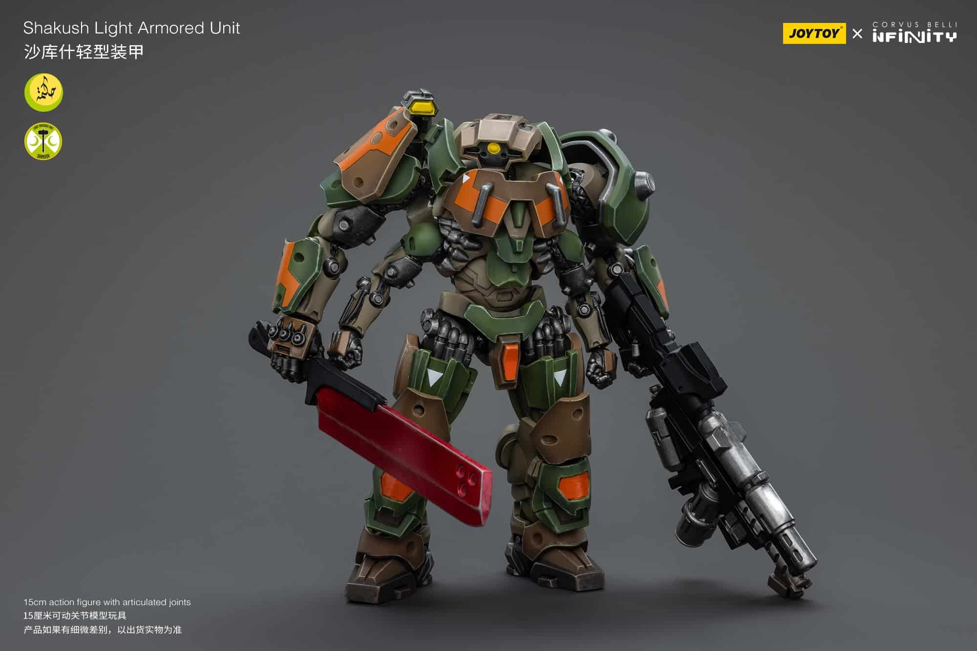 Figura de acción JoyToy Infinity Shakush Light Armored Unit - Imagen 6