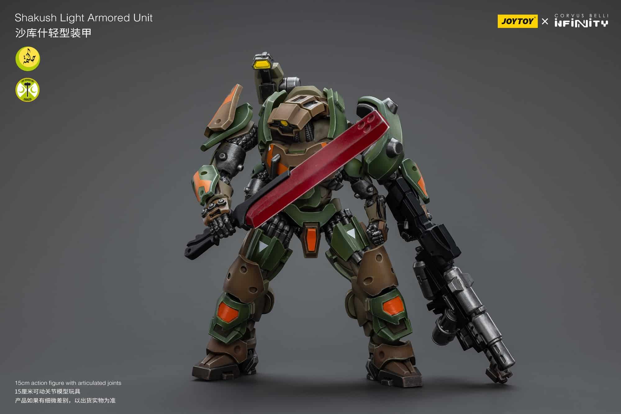 Figura de acción JoyToy Infinity Shakush Light Armored Unit - Imagen 7