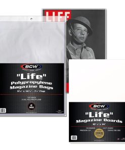 Paquete de Bolsas para Revistas Life y Tableros Traseros