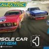 Set de Carreras Scalextric C1449T Muscle Car Mayhem - Juego