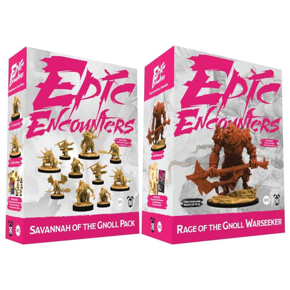 Paquete de Encuentros Épicos: Sabana de la Manada de Gnolls