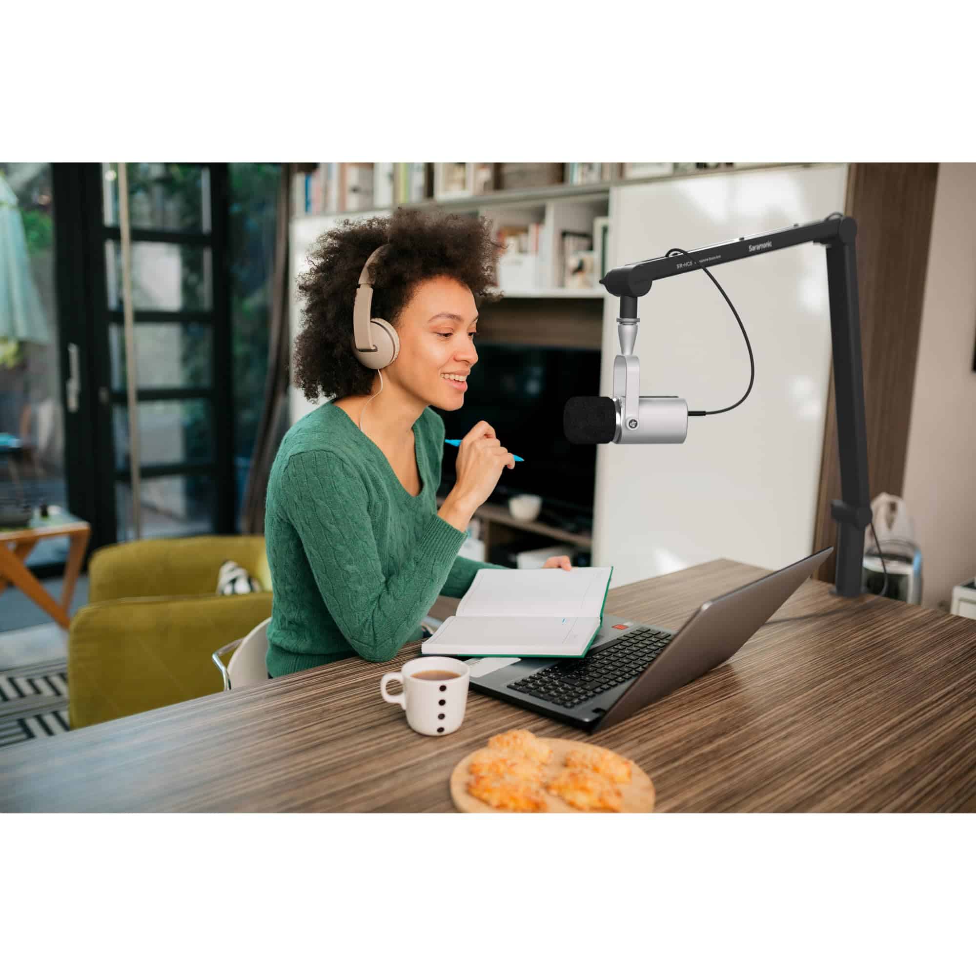 Micrófono dinámico de gran diafragma para transmisiones y - Imagen 10