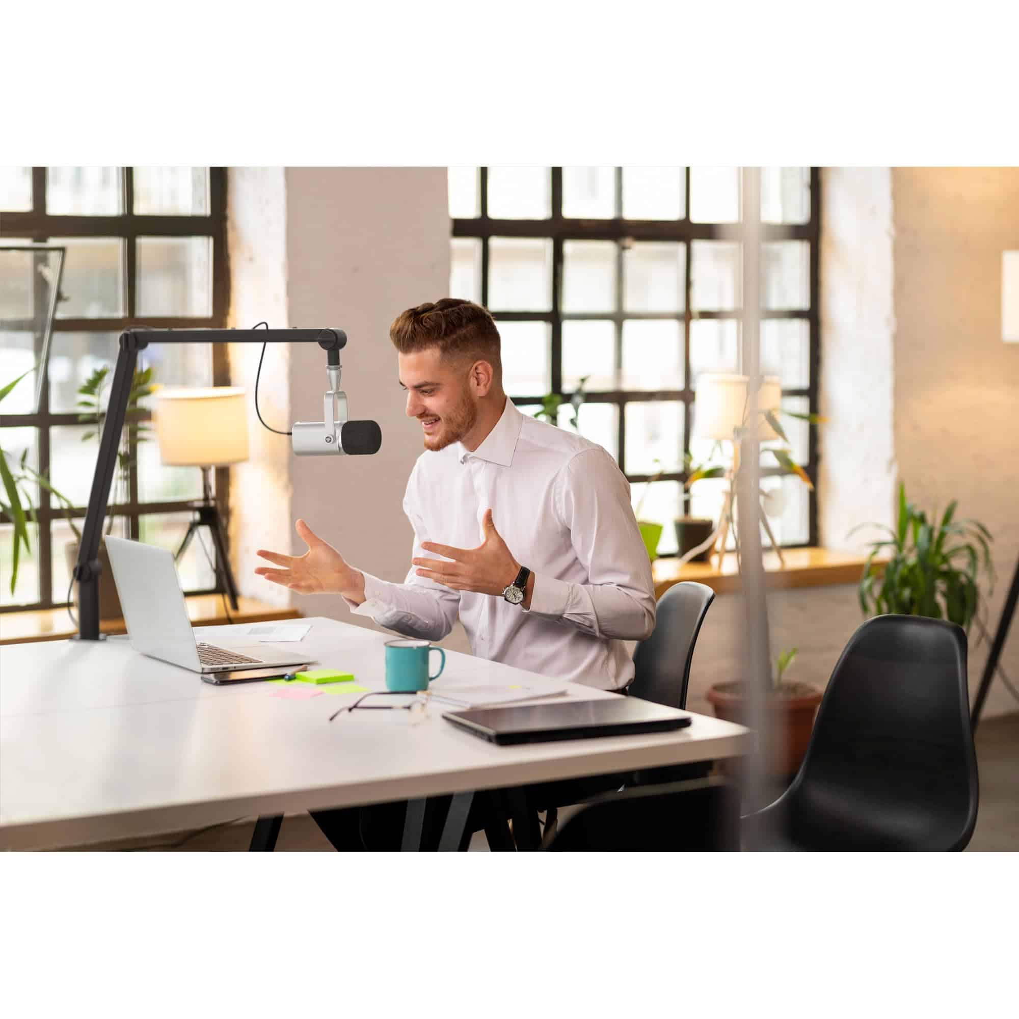 Micrófono dinámico de gran diafragma para transmisiones y - Imagen 9