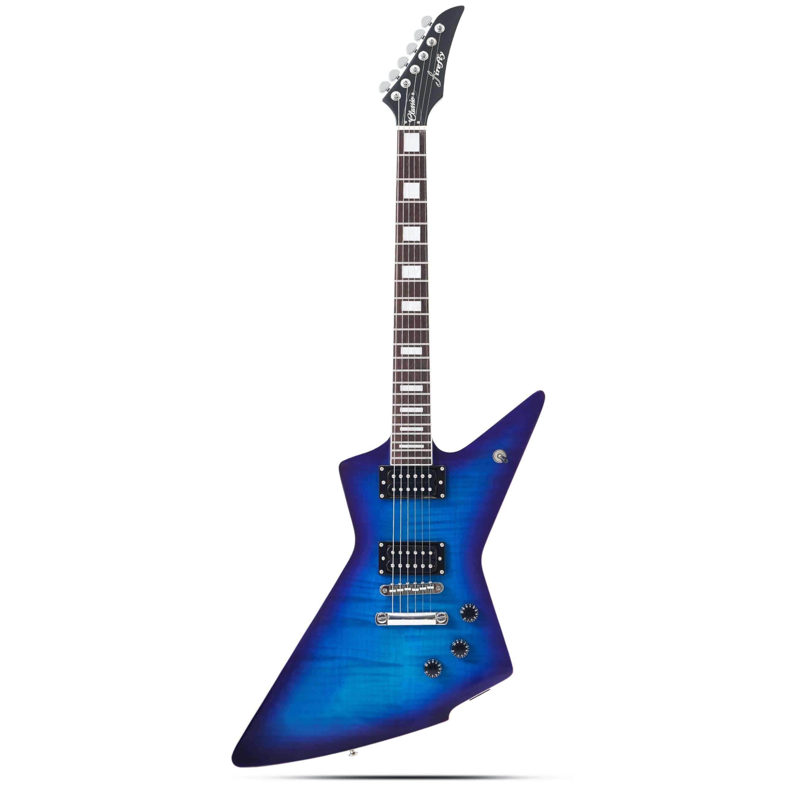 Guitarra eléctrica de cuerpo sólido Firefly -BlueBerry