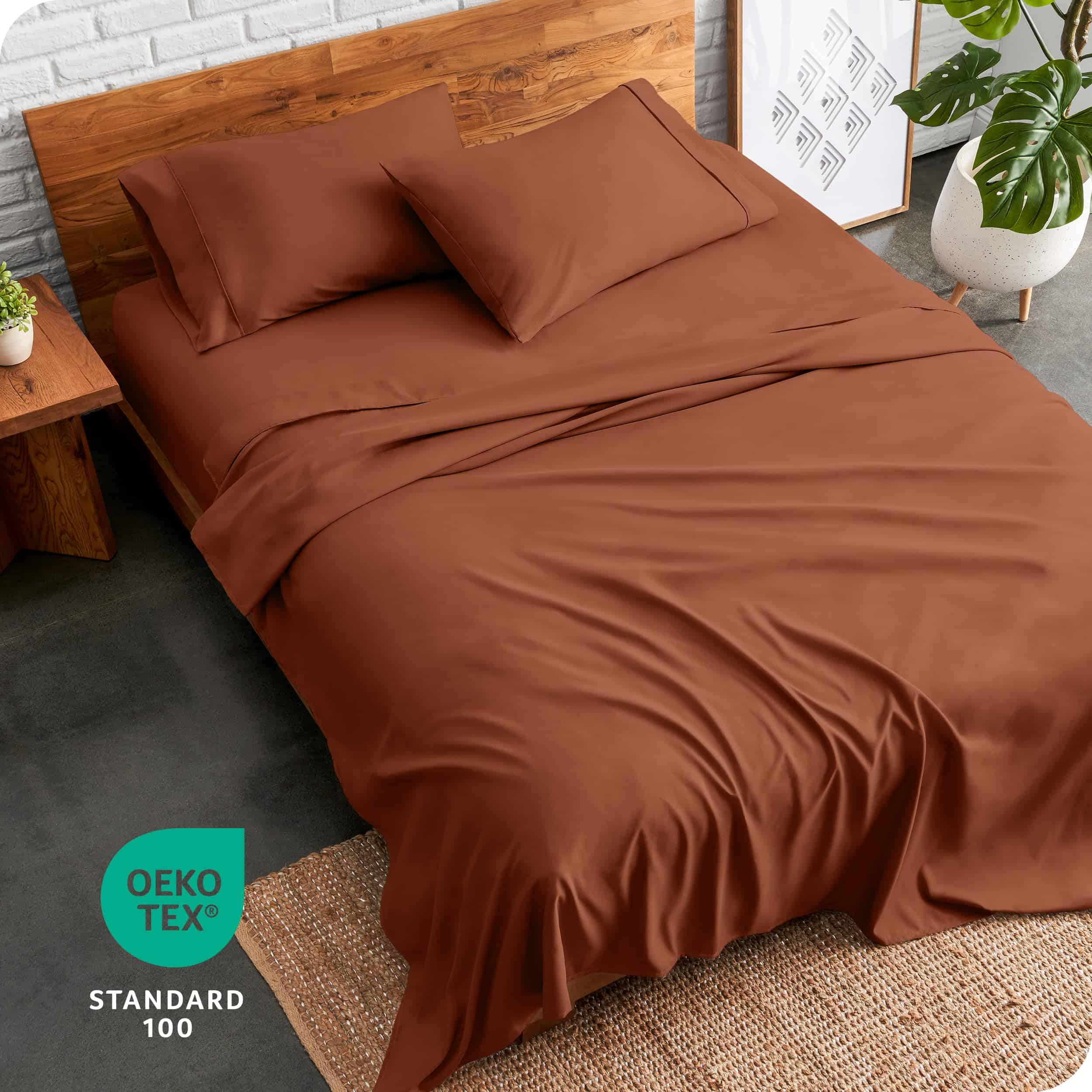 Juego de sábanas individual extra largas Bare Home - - Imagen 8