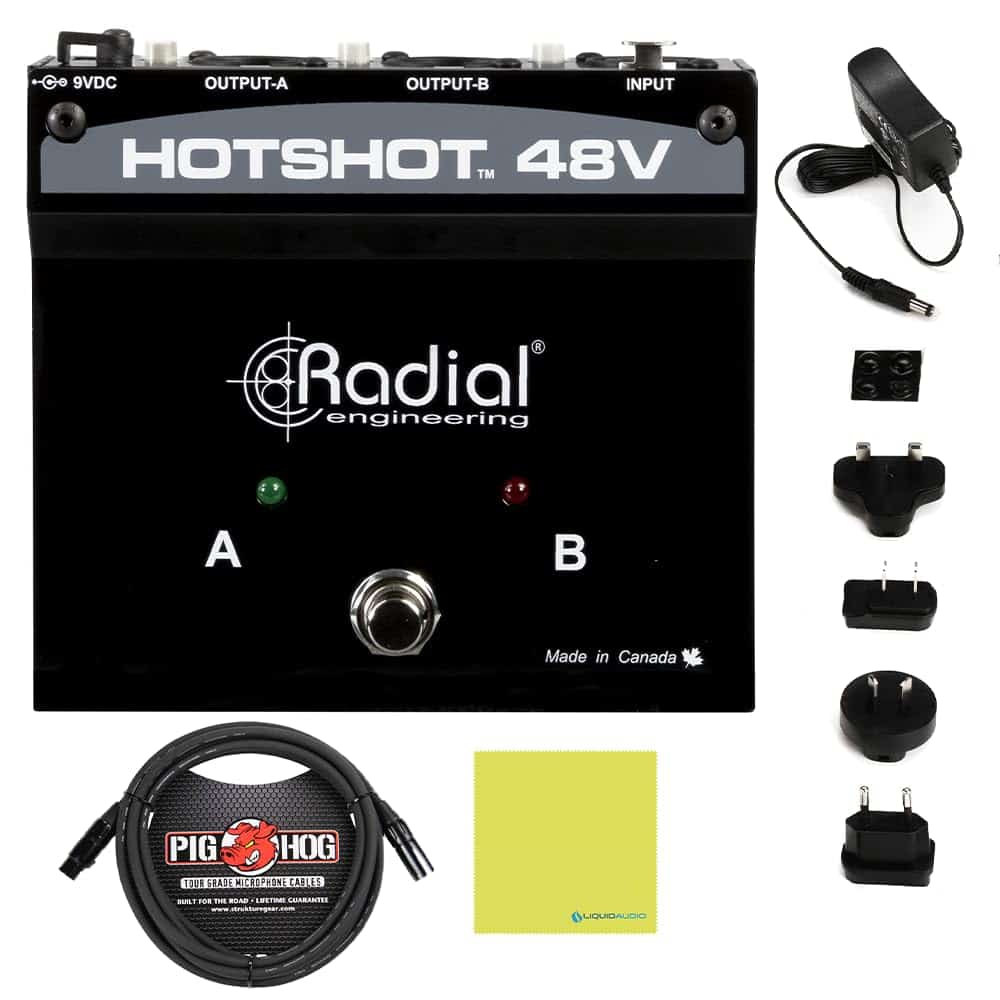 Switcher de Micrófono de Condensador Radial Engineering