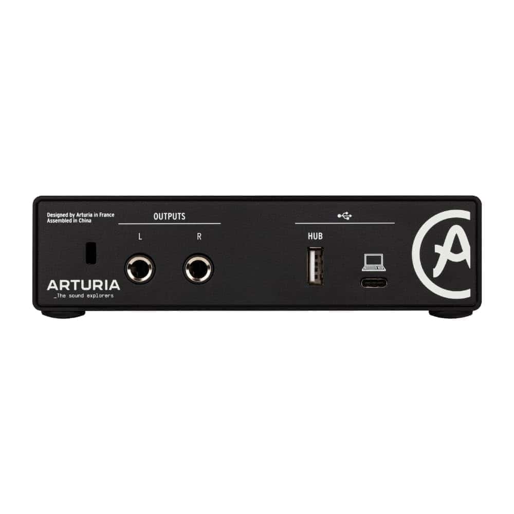Interfaz de Audio USB-C Portátil Arturia MiniFuse 1, Negro - Imagen 4