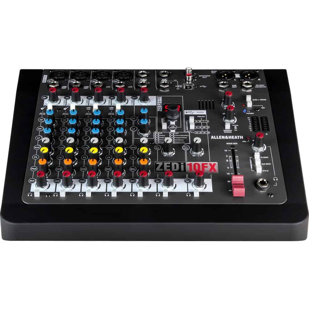 Allen & Heath ZEDi-10FX Mezclador Híbrido Compacto, - Imagen 4
